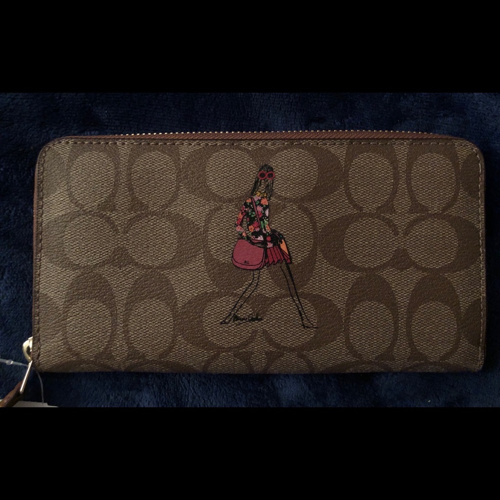 COACH Anniversary Edition Bonnie Cashin Zip Wallet *READ*